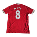 2015-16 Manchester United Home Shirt Mata #8 - 10/10 - L