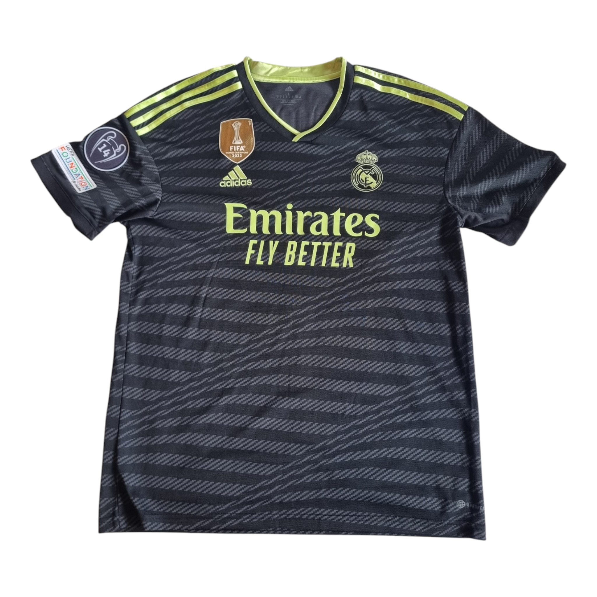 2022-23 Real Madrid Third Shirt Rodrygo #21 - 9/10 - L