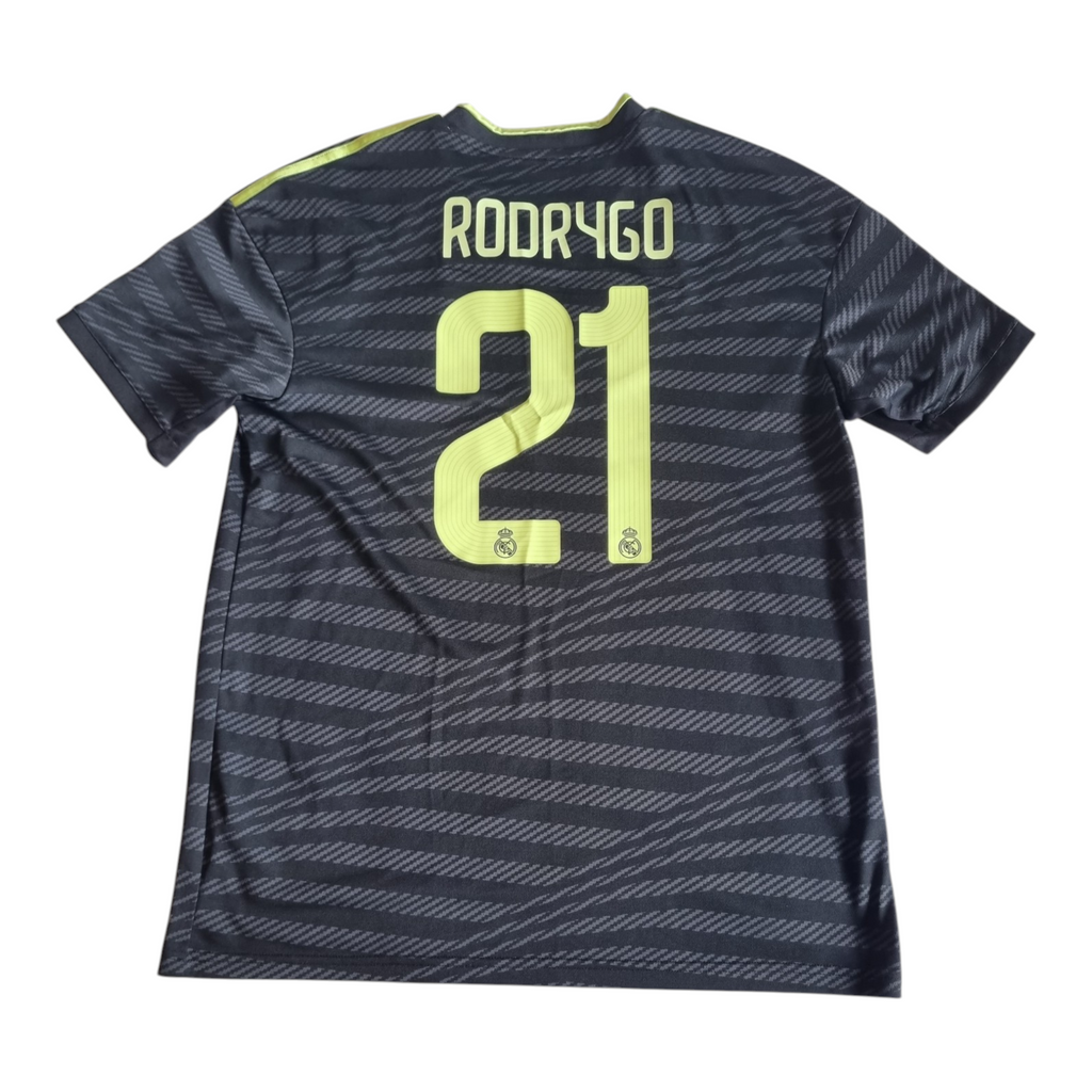 2022-23 Real Madrid Third Shirt Rodrygo #21 - 9/10 - L
