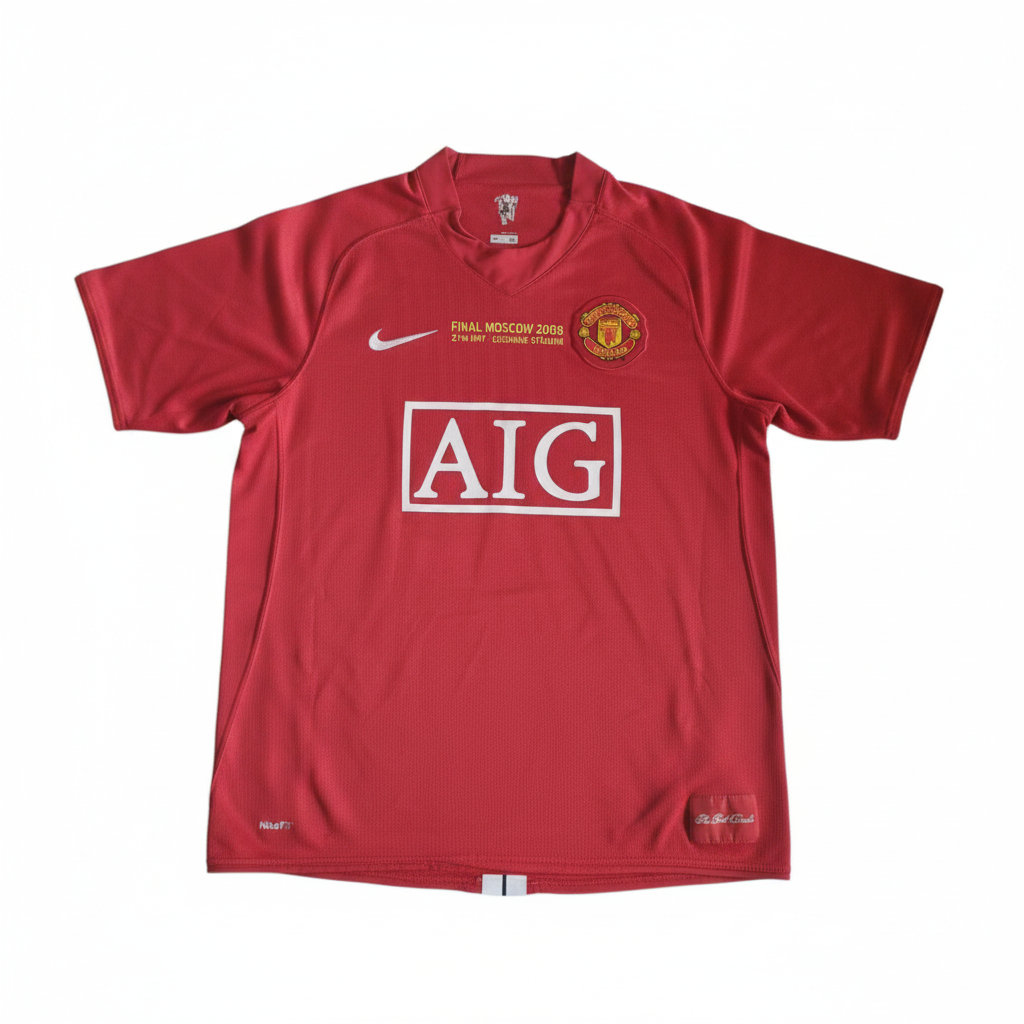 2007-09 Manchester United Home Shirt Ronaldo #7 - 8/10 - M