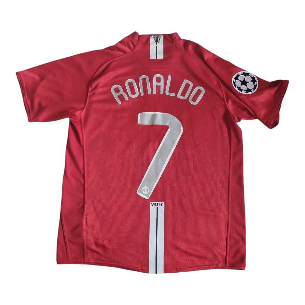 2007-09 Manchester United Home Shirt Ronaldo #7 - 8/10 - M