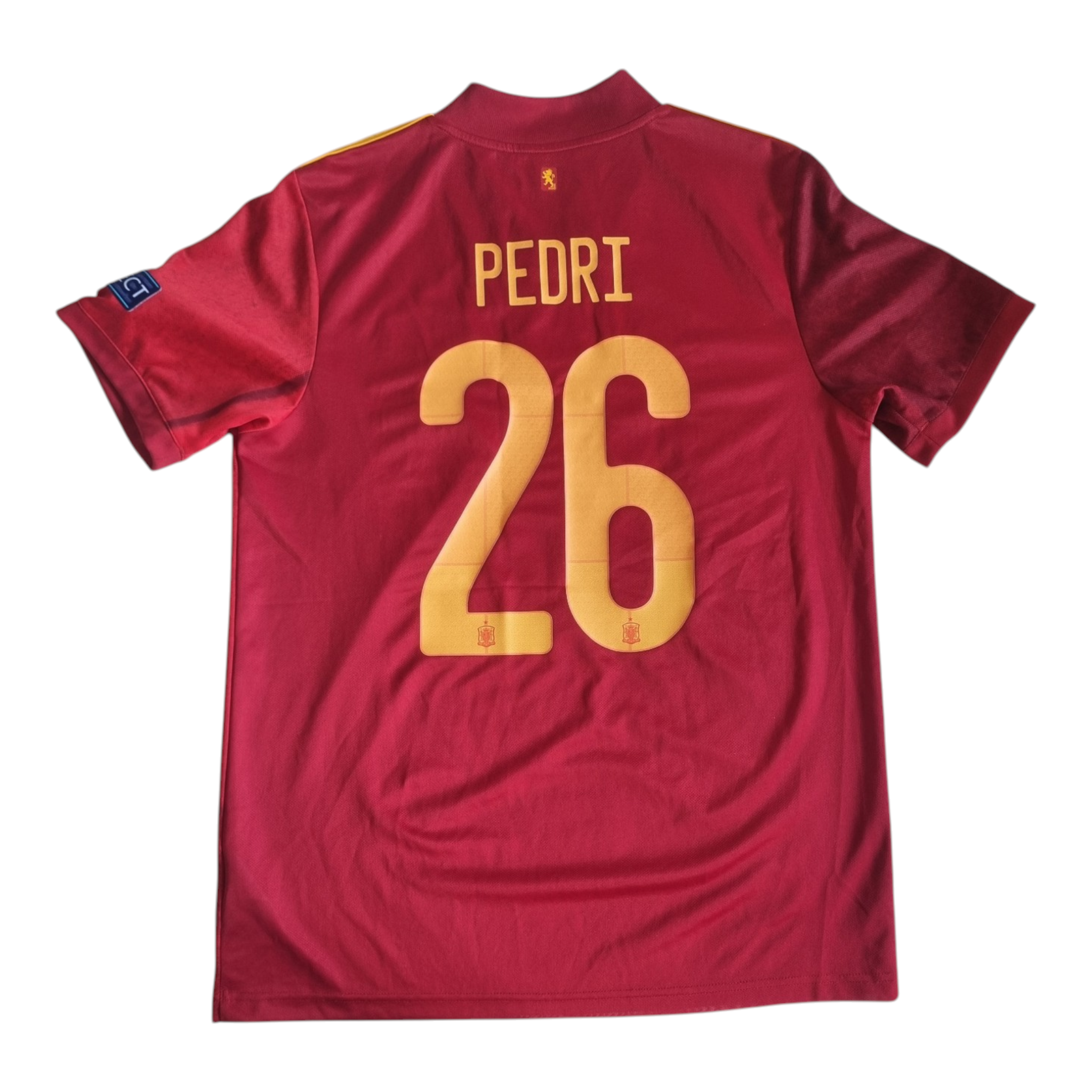 2020 Spain Home Shirt Pedri #26 - 10/10 - M