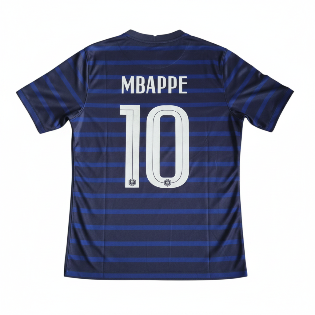 2020-21 France Home Shirt Mbappe #10 - BNWT - M