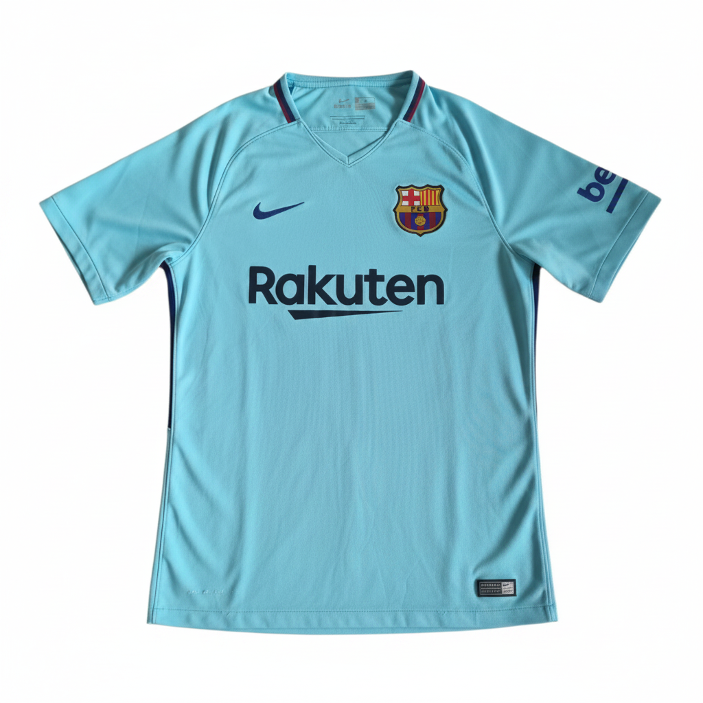 2017-18 Barcelona Away Shirt Iniesta #8 - 8/10 - M