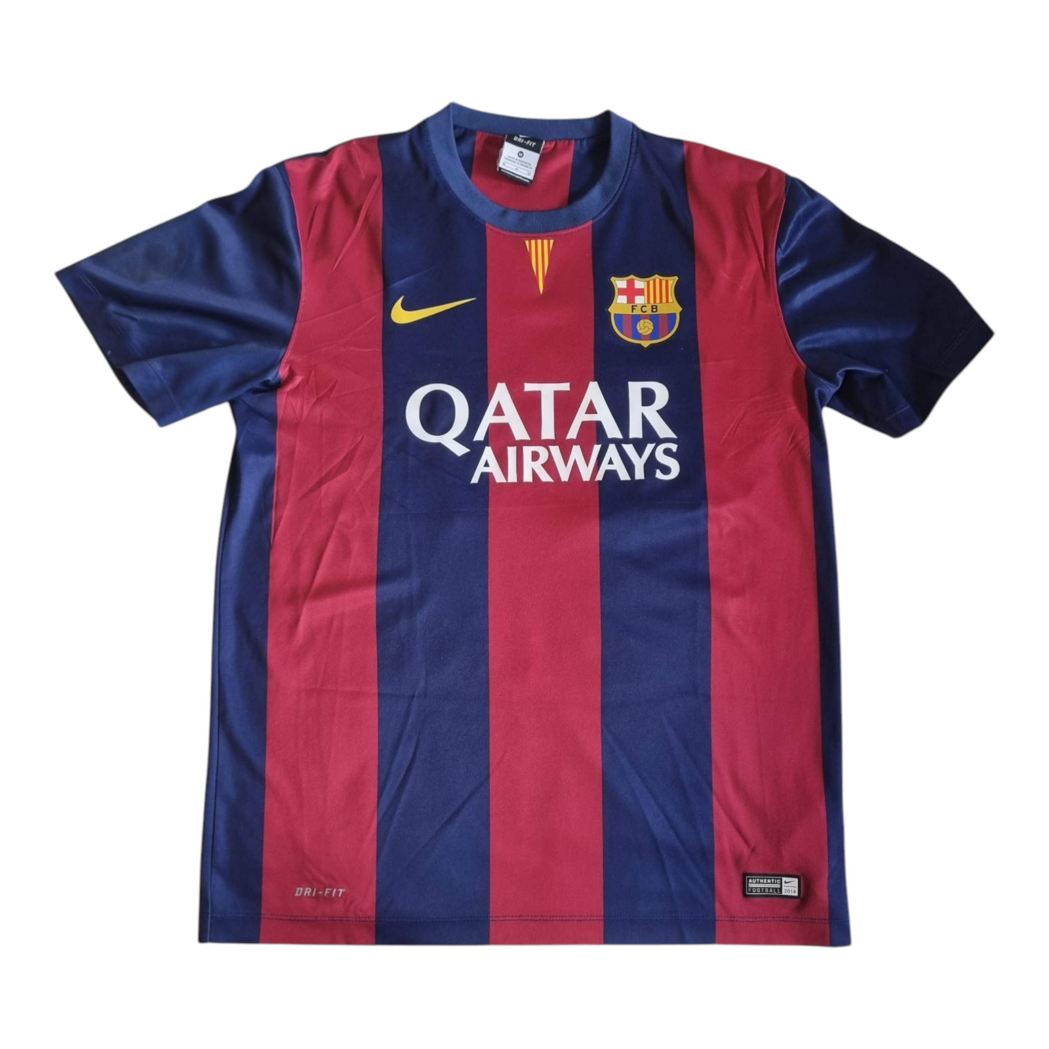2014-15 Barcelona Home Shirt Neymar #11 - 9/10 - M