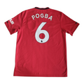 2019-20 Manchester United Home Shirt Pogba #6 - 8/10 - M