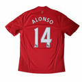 2008-10 Liverpool Home Shirt Alonso #14 - 8/10 - L