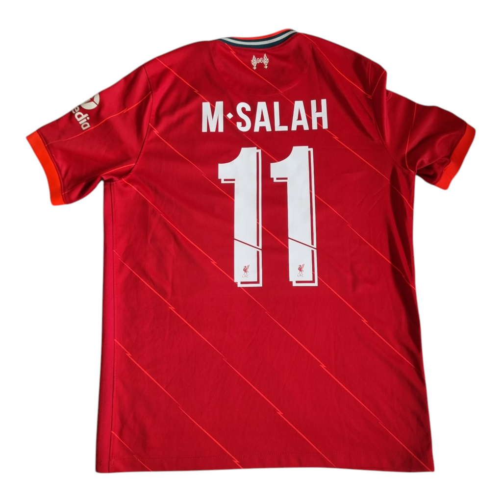 2021-22 Liverpool Home Shirt M.Salah #11 - 9/10 - L