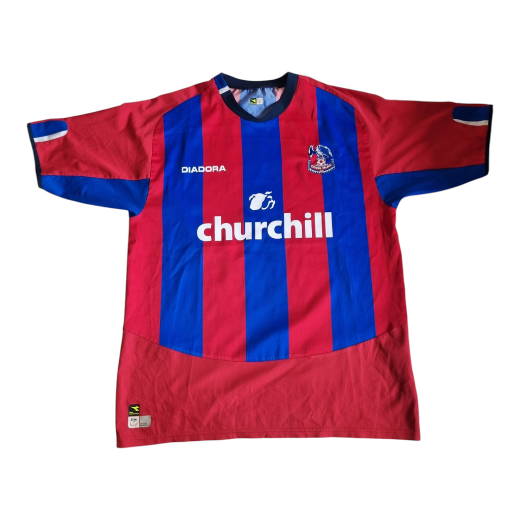 2004-05 Crystal Palace Home Shirt - 8/10 - L