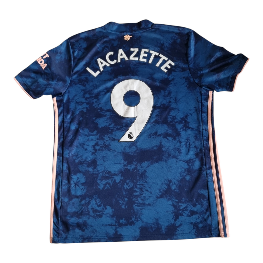 2020-21 Arsenal Third Shirt Lacazette #9 - 8/10 - L