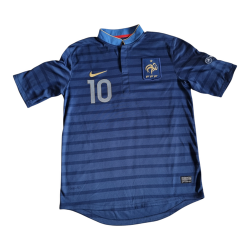 2012-13 France Home Shirt Benzema #10 - 9/10 - M