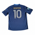 2012-13 France Home Shirt Benzema #10 - 9/10 - M