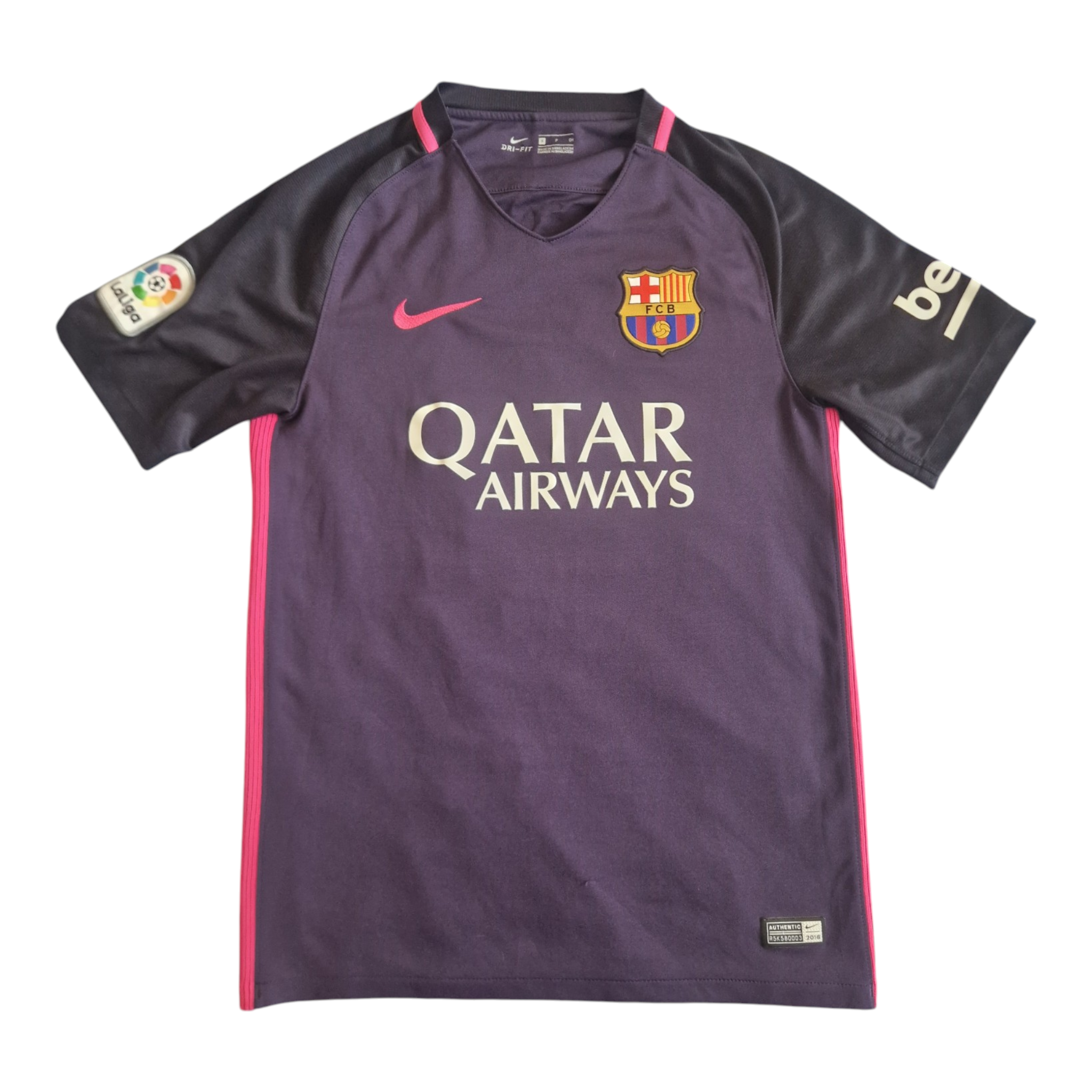 2016-17 Barcelona Away Shirt Messi #10 - 9/10 - S