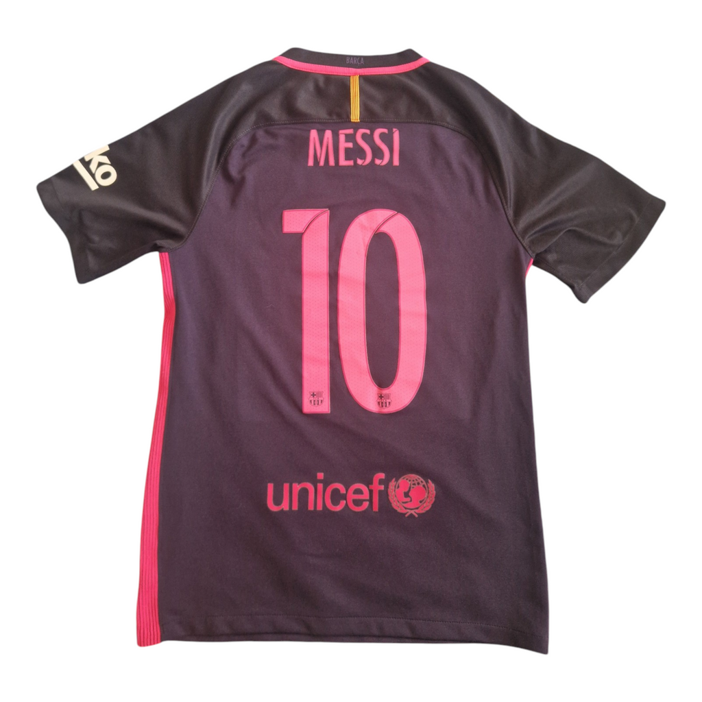 2016-17 Barcelona Away Shirt Messi #10 - 9/10 - S