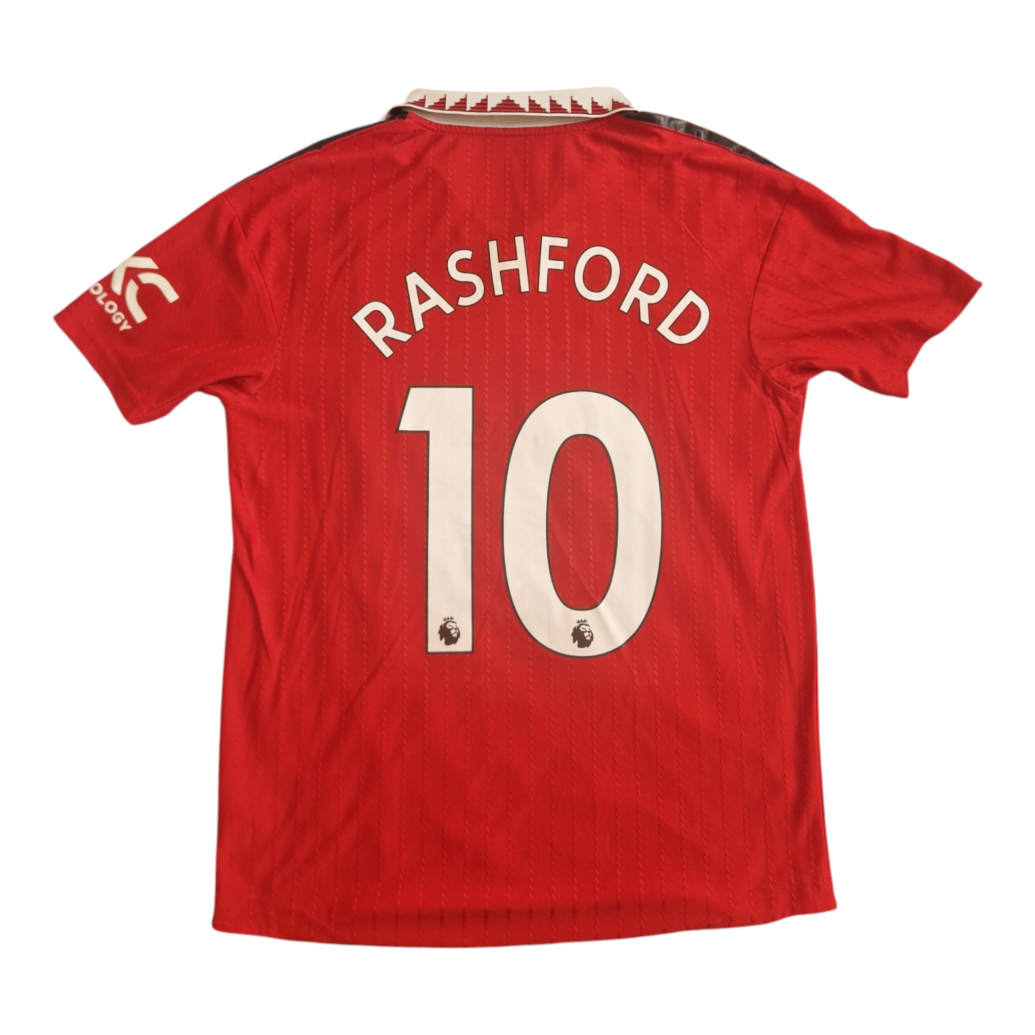 2022-23 Manchester United Player Issue Home Shirt Rashford #10 - 10/10 - M