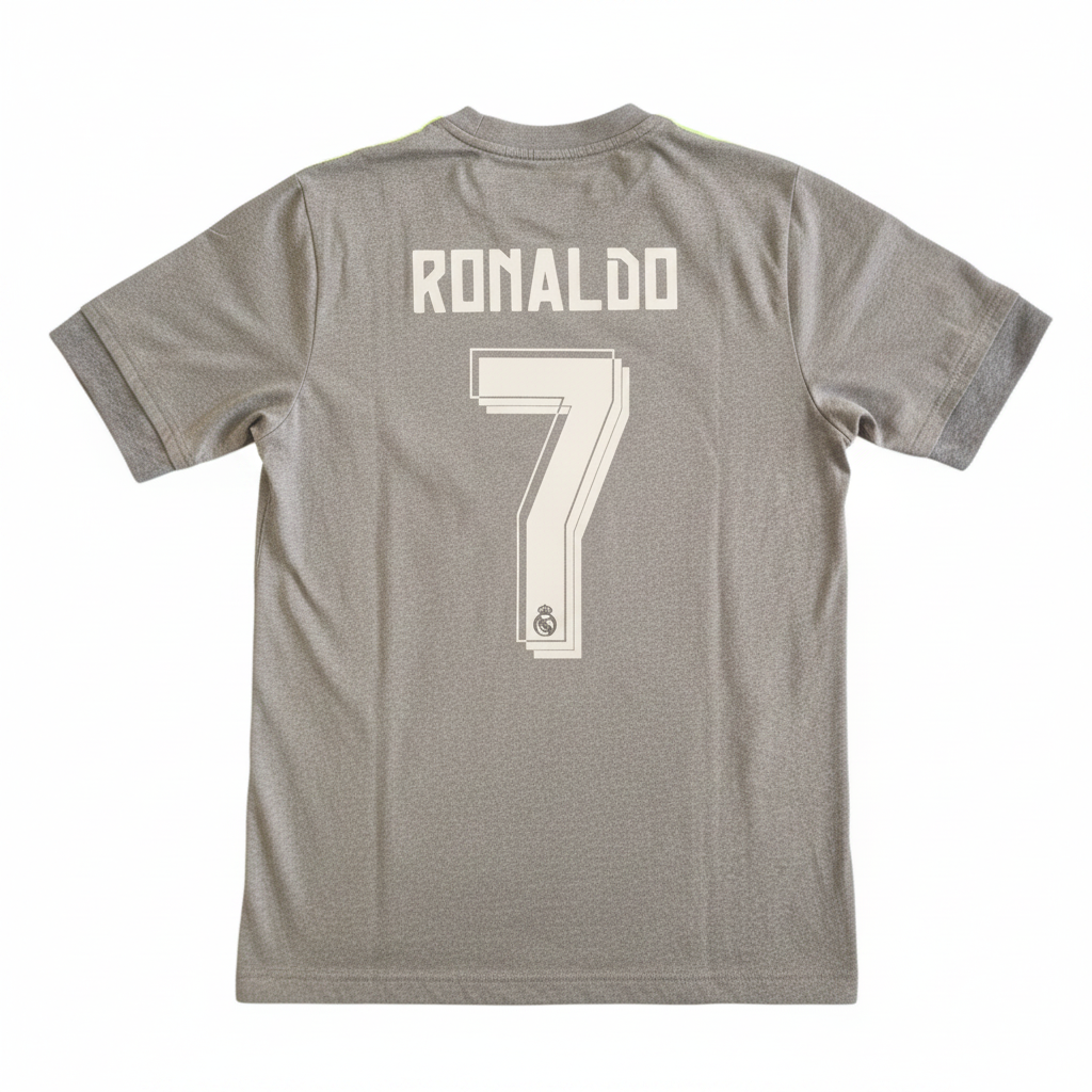 2015-16 Real Madrid Away Shirt Ronaldo #7 - 9/10 - M