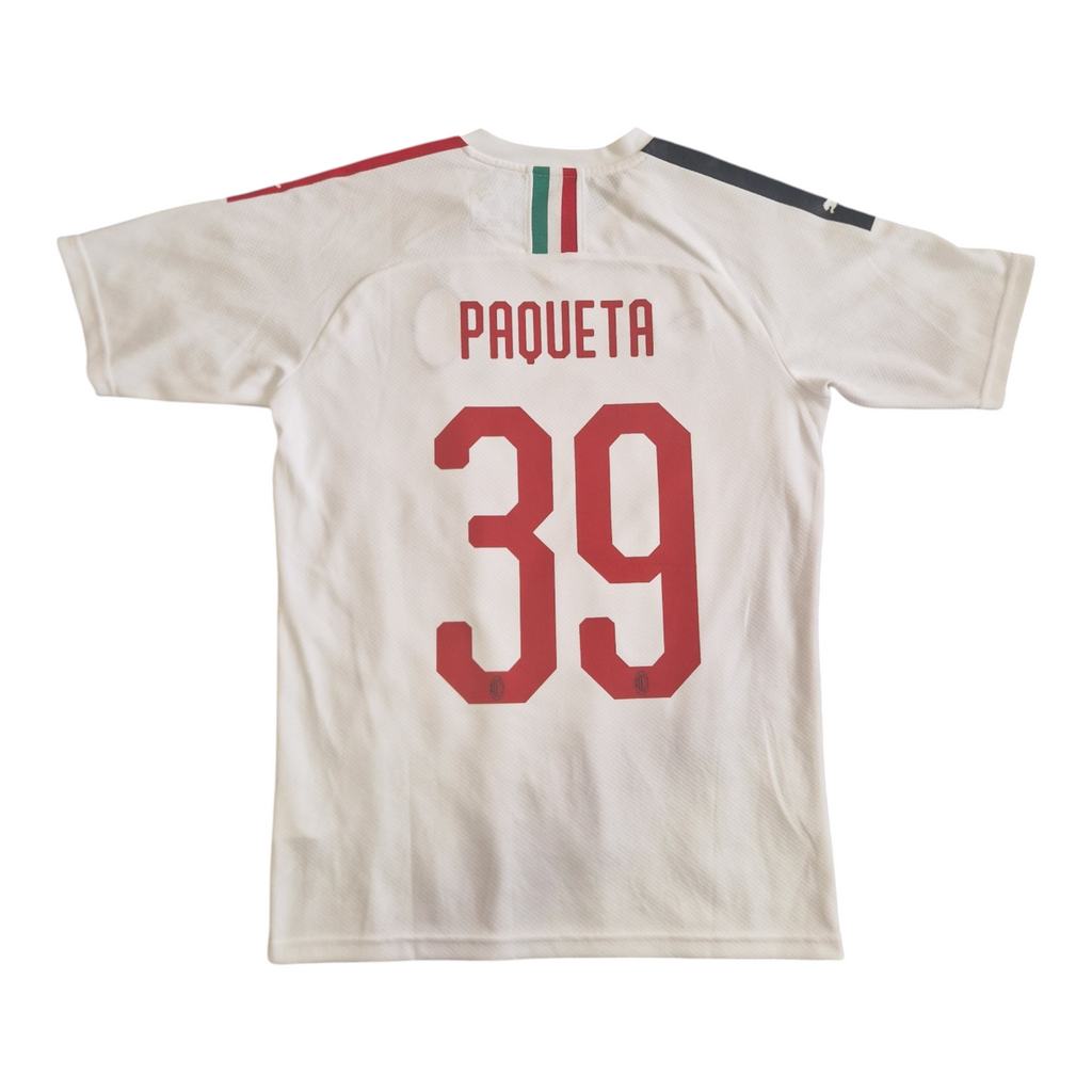2019-20 AC Milan Away Shirt Paqueta #39 - 9/10 - S