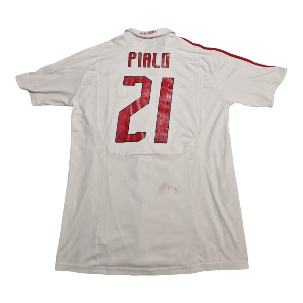 2007-08 AC Milan Away Shirt Pirlo #21 - 4/10 - XL