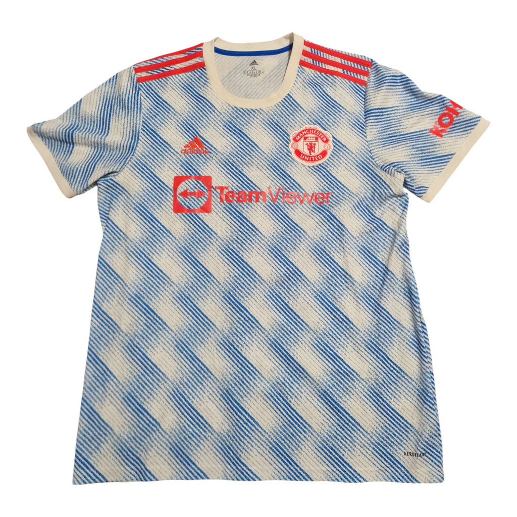 2021-22 Manchester United Away Shirt - 7/10 - XL