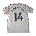 2020-21 Arsenal Away Shirt Aubameyang #14 - 8/10 - L