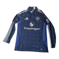 2024-25 Manchester United Long Sleeve Away Shirt - BNWT - M
