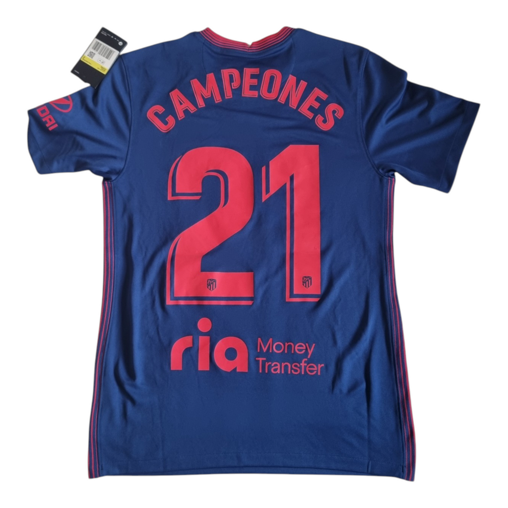 2020-21 Atletico Madrid Away Shirt Campeones #21 - BNWT - S