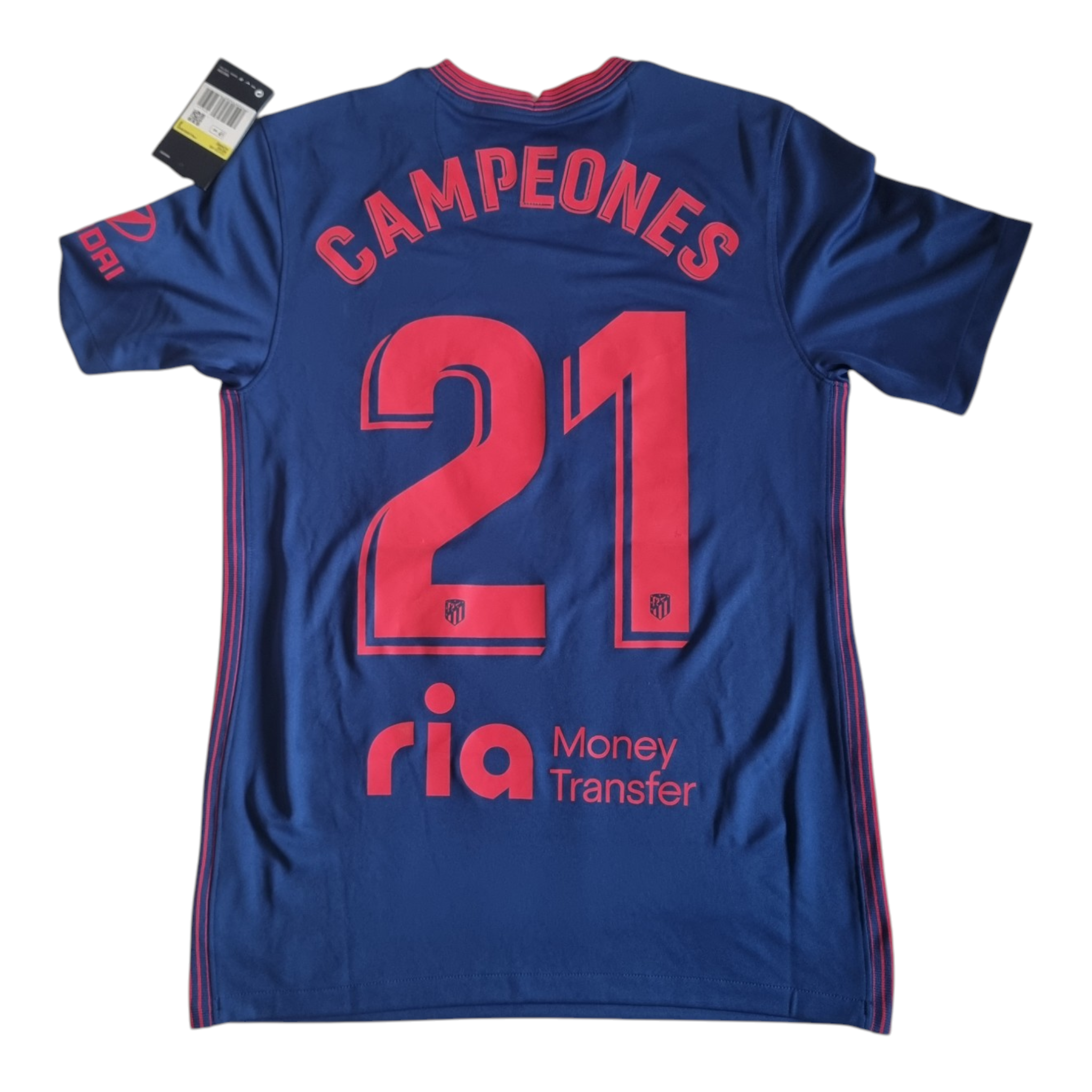2020-21 Atletico Madrid Away Shirt Campeones #21 - BNWT - S