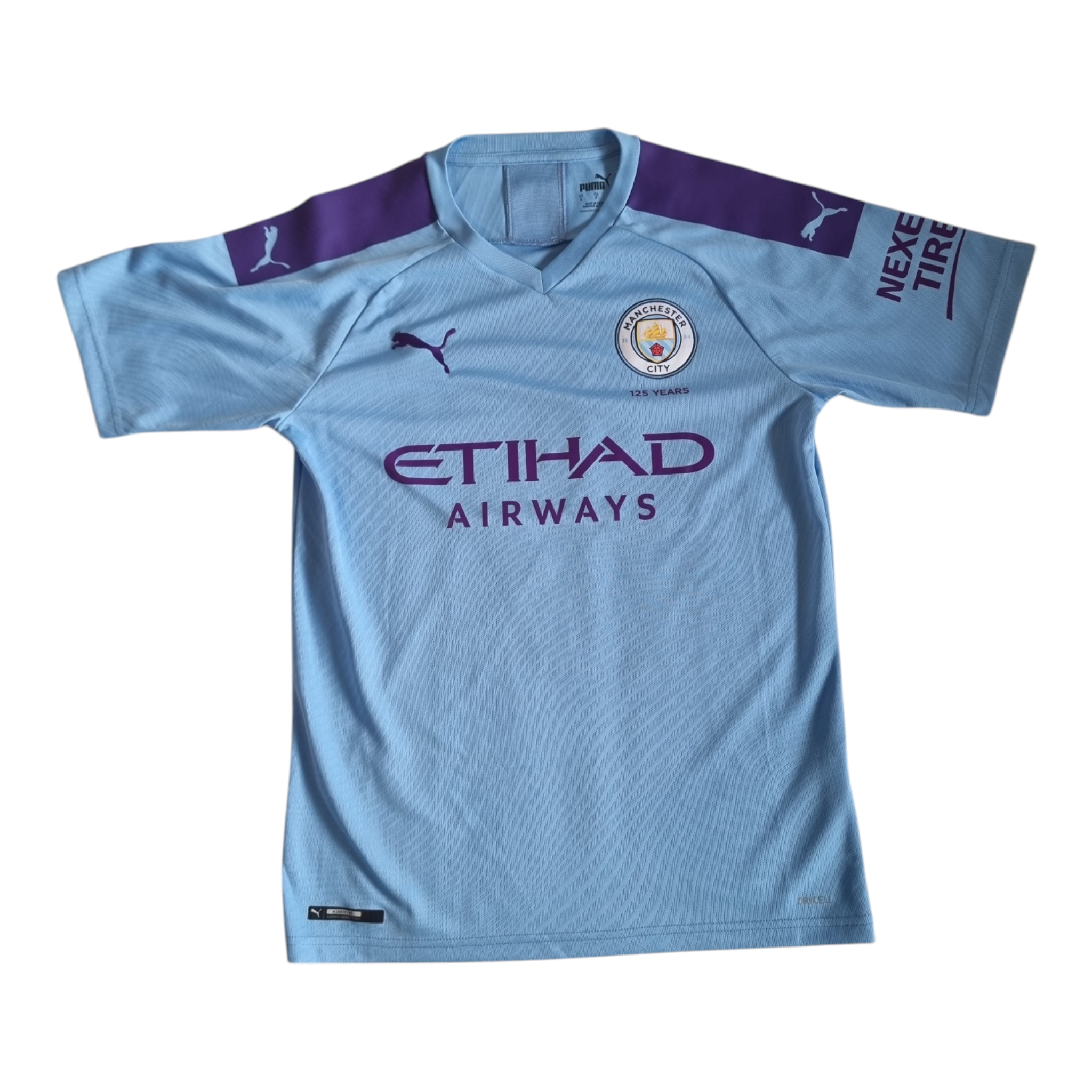 2019-20 Manchester City Home Shirt De Bruyne #17 - 10/10 - S