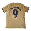 2022-23 Barcelona Away Shirt Lewandowski #9 - 9/10 - M