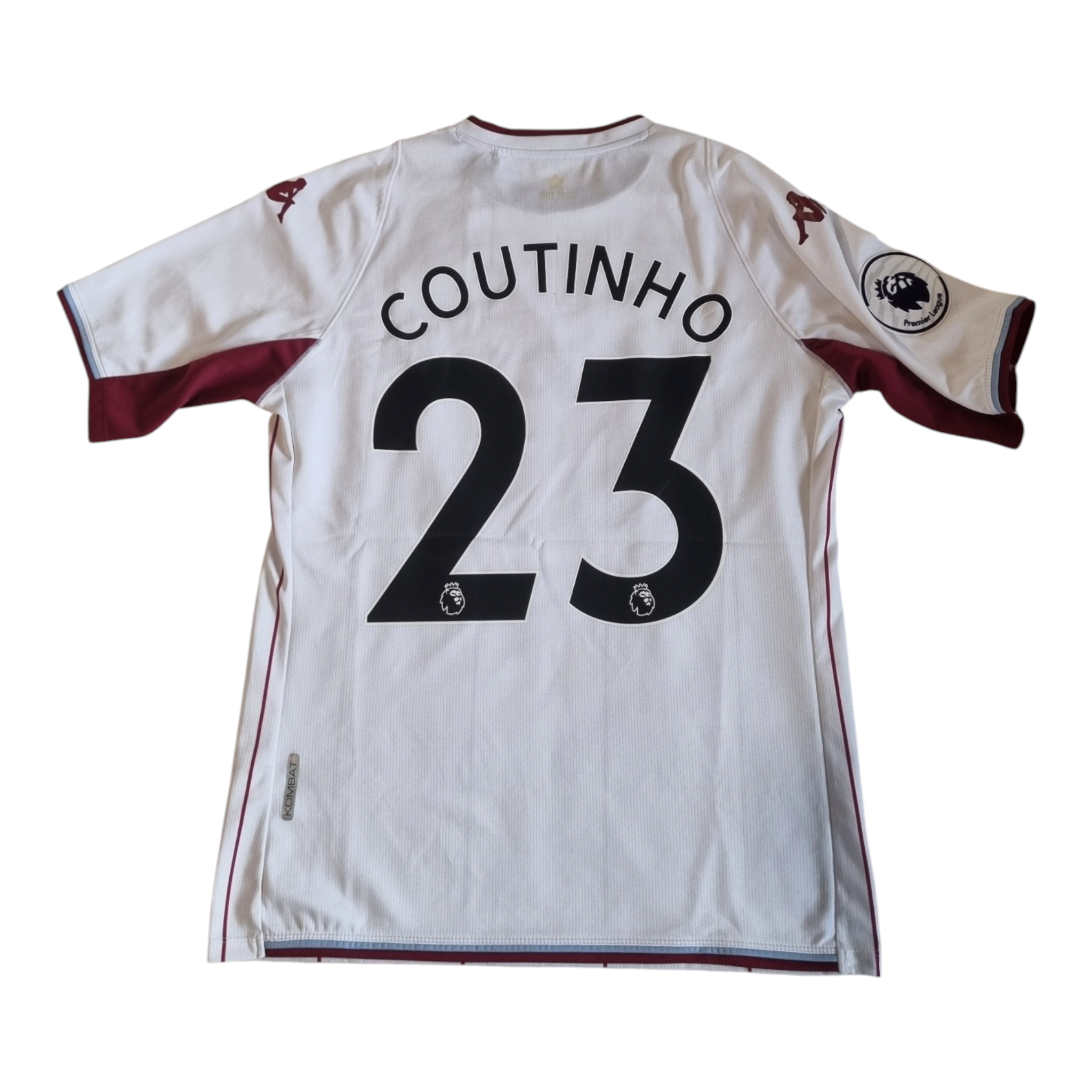 2021-22 Aston Villa Away Shirt Coutinho #23 - 8/10 - M