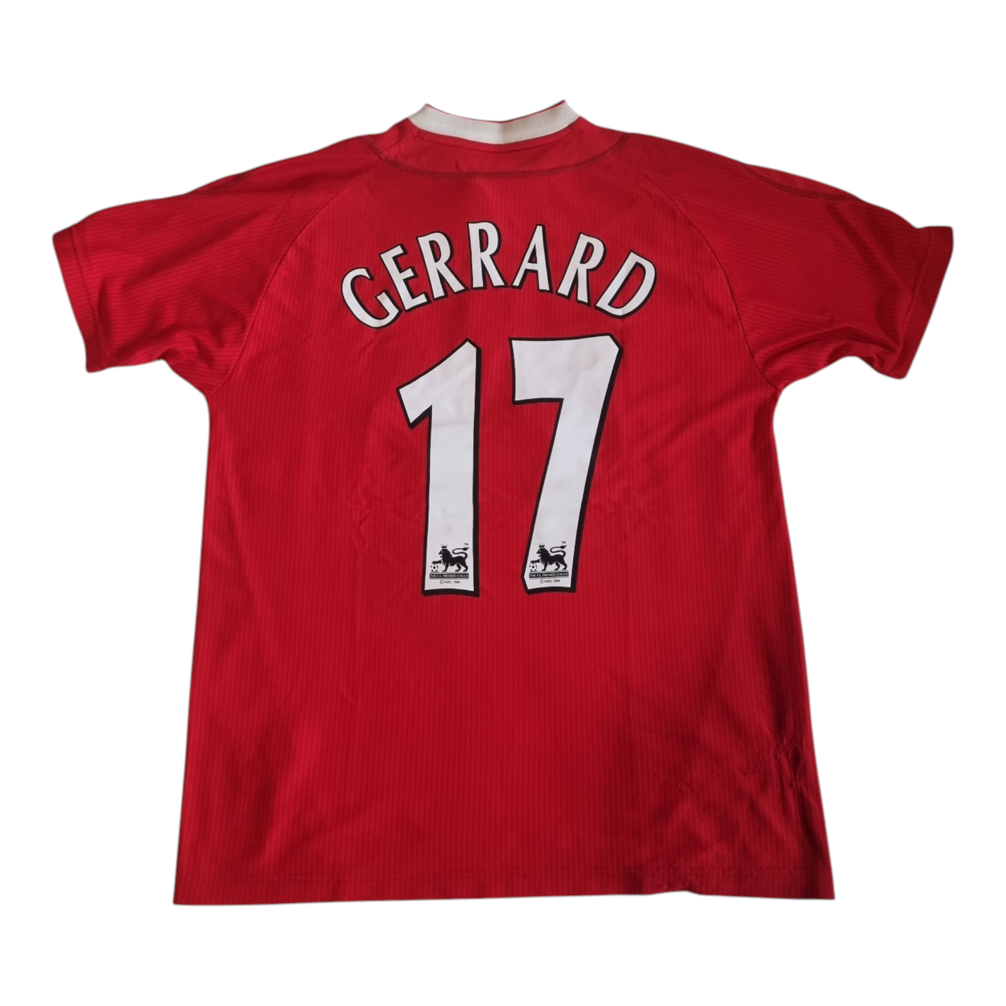 2002-04 Liverpool Home Shirt Gerrard #17 - 7/10 - M