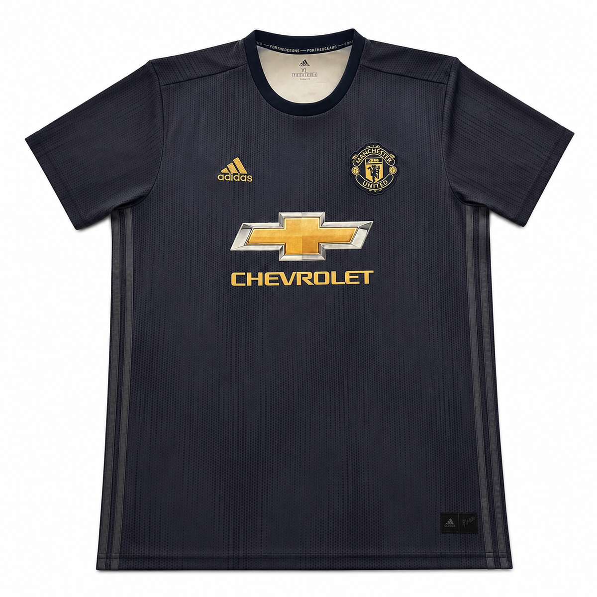 2018-19 Manchester United Third Shirt Valencia #25 - 9/10 - XL