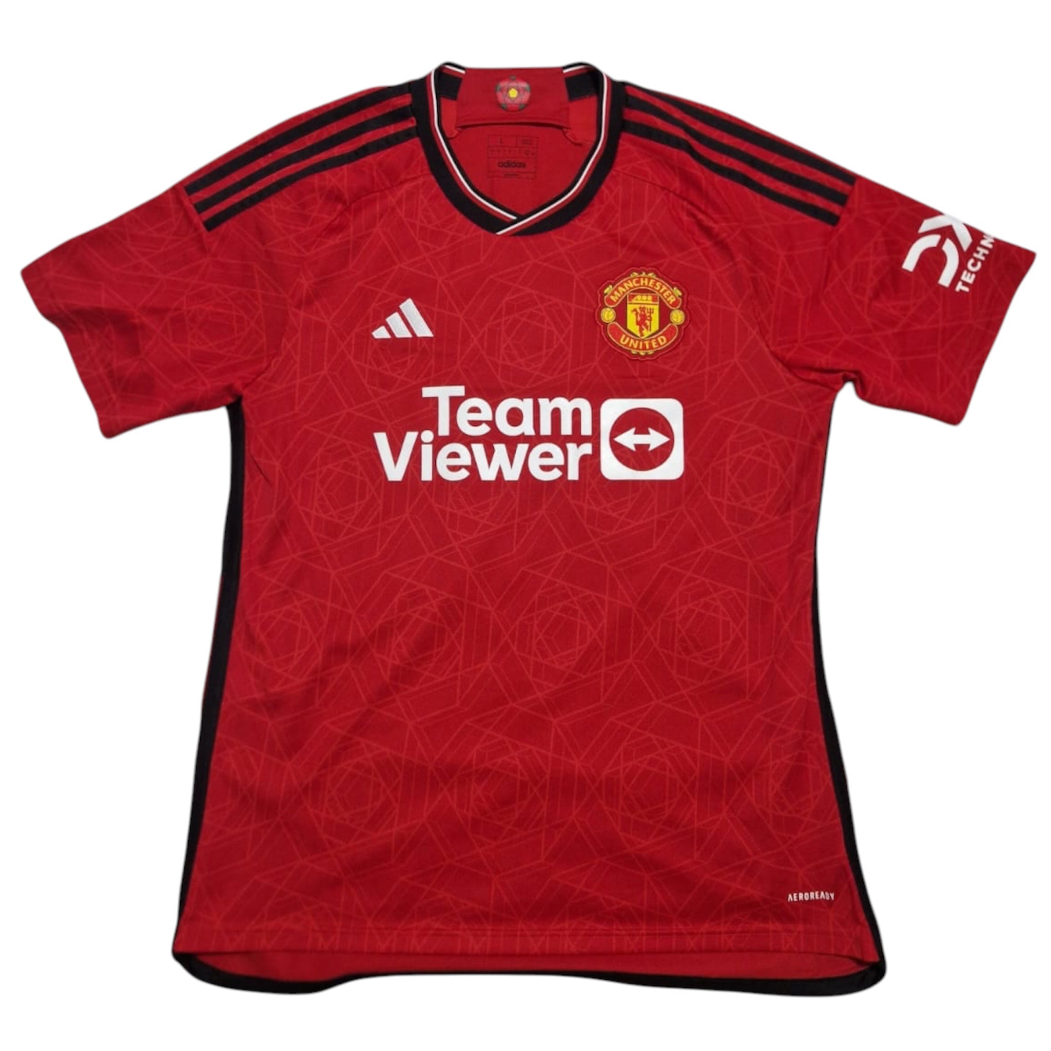 2023-24 Manchester United Home Shirt Rashford #10 - 9/10 - L