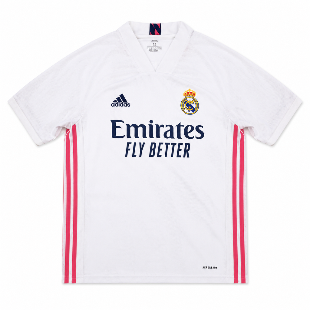 2019-20 Real Madrid Home Shirt Benzema #9 - 9/10 - M