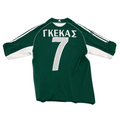2005-06 Panathinaikos Home Shirt Gkekas #7 - 6/10 - M