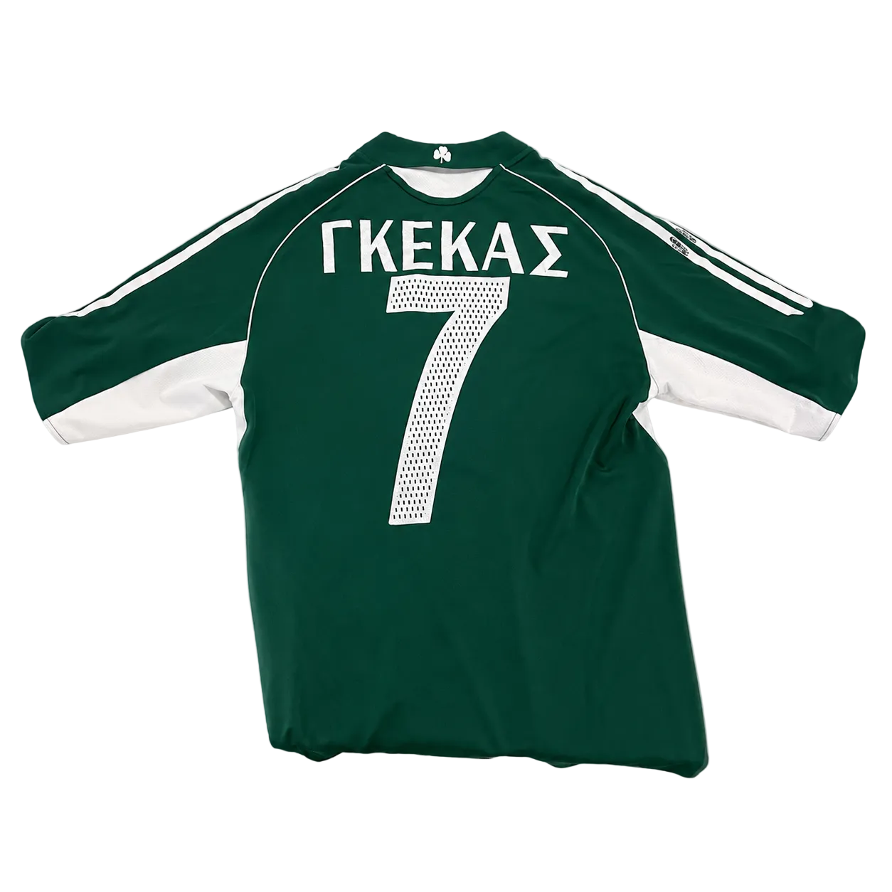 2005-06 Panathinaikos Home Shirt Gkekas #7 - 6/10 - M