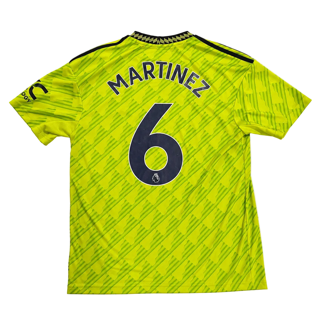 2022-23 Manchester United Third Shirt Martinez #6 - 7/10 - M