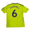 2022-23 Manchester United Third Shirt Martinez #6 - 7/10 - M