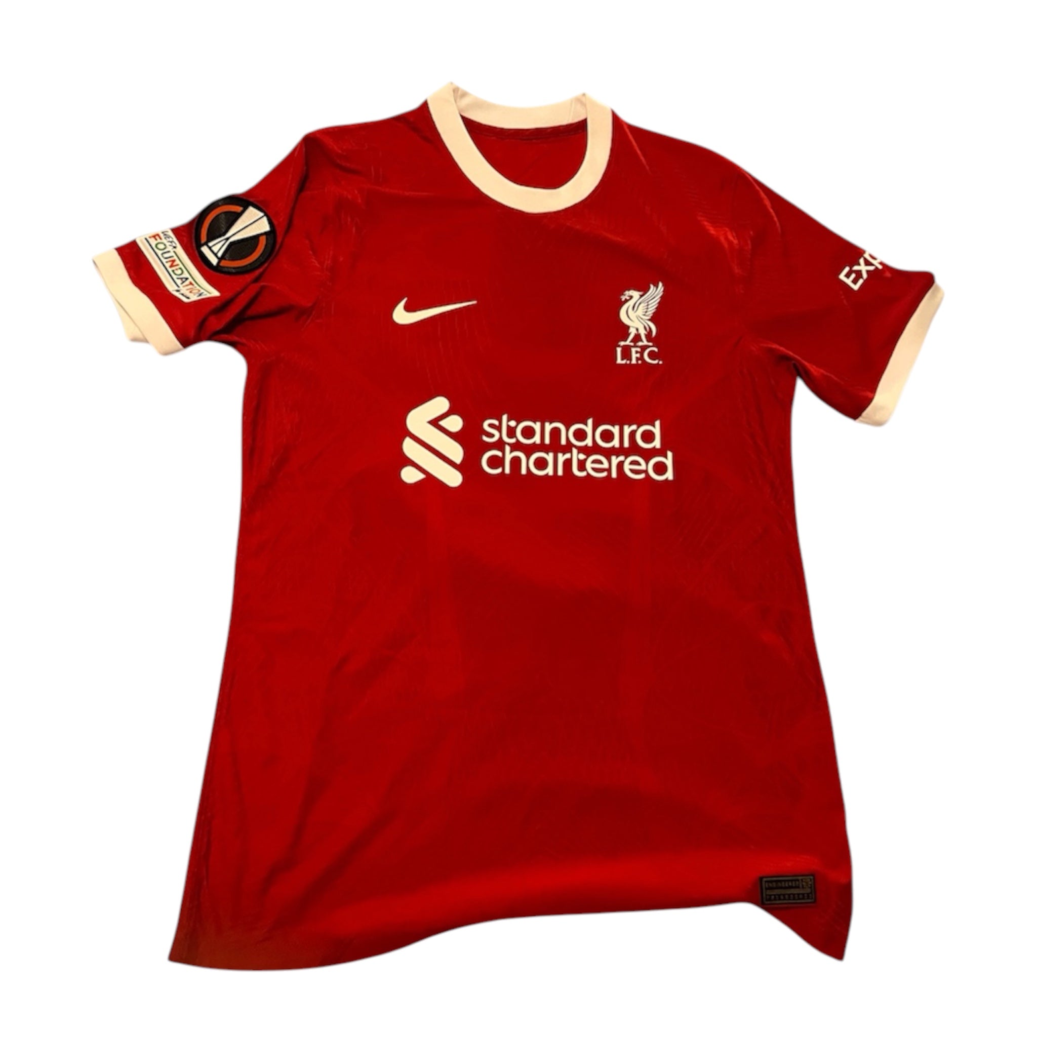 2023-24 Liverpool Player Issue Home Shirt Szoboszlai #8 - 10/10 - M