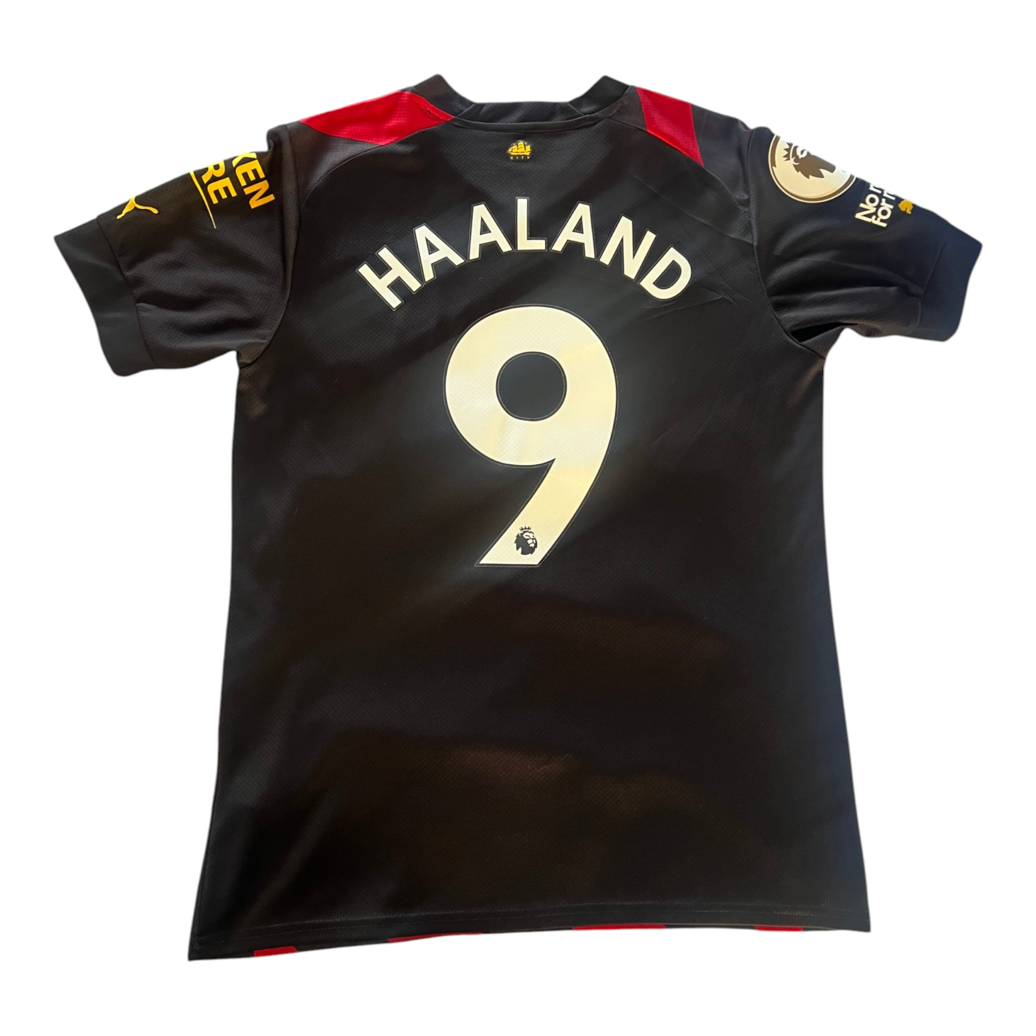 2022-23 Manchester City Away Shirt Haaland #9 - 10/10 - M