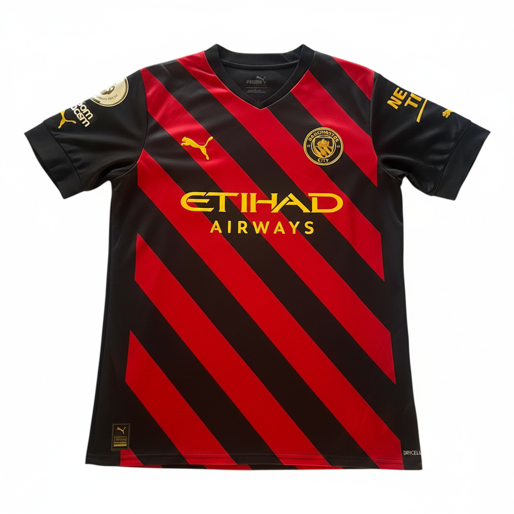 2022-23 Manchester City Away Shirt Haaland #9 - 10/10 - M