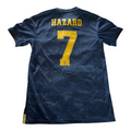 2019-20 Real Madrid Away Shirt Hazard #7 - 9/10 - M