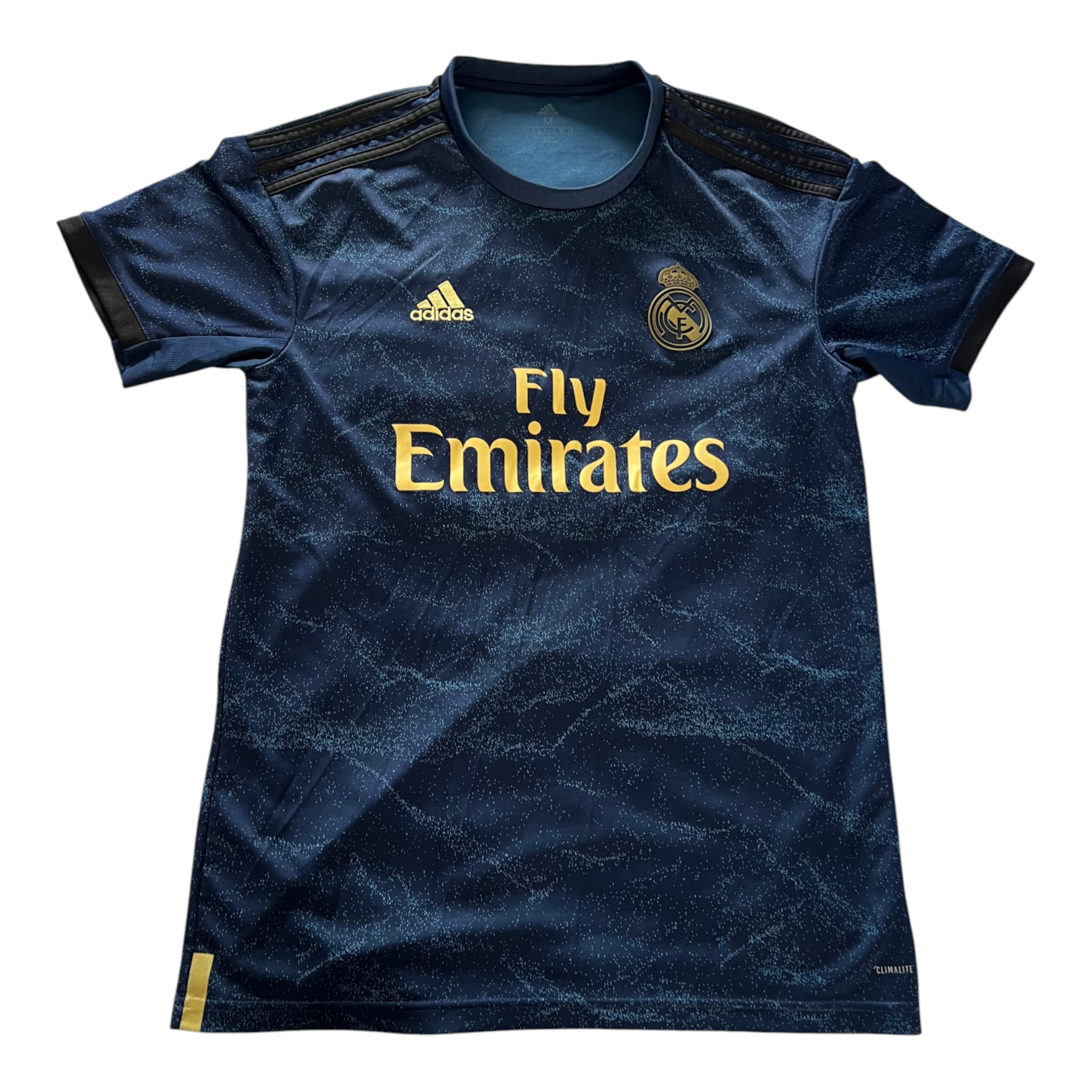2019-20 Real Madrid Away Shirt Hazard #7 - 9/10 - M