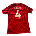 2021-22 Liverpool Home Shirt Virgil #4 - 9/10 - M