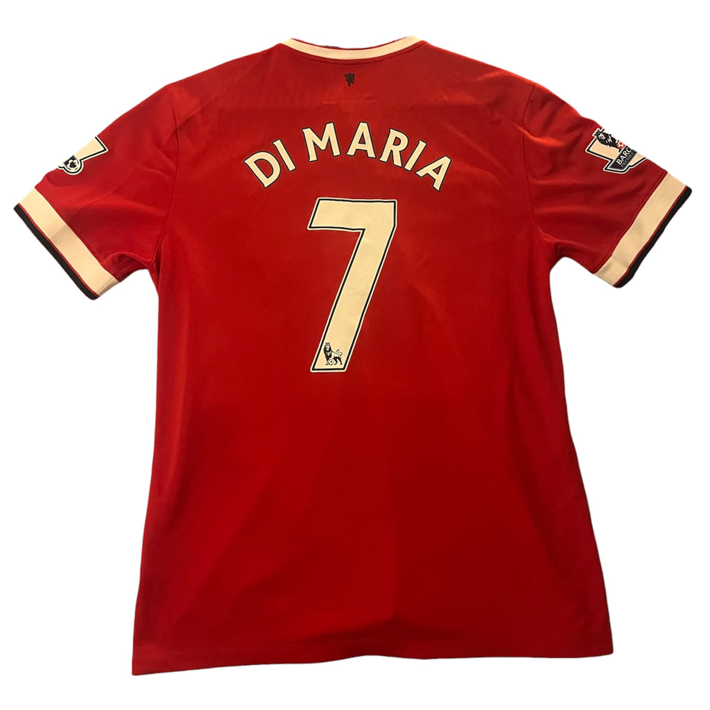 2014-15 Manchester United Home Shirt Di Maria #7 - 8/10 - L