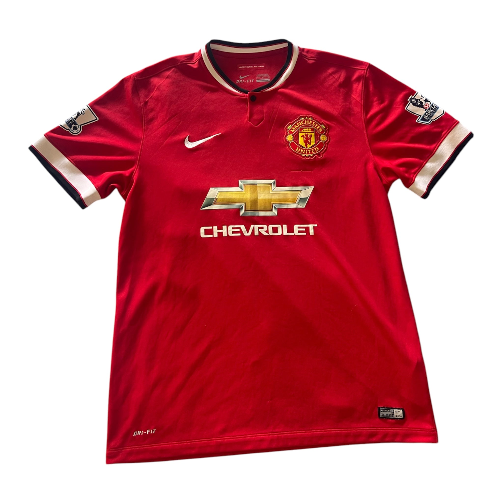 2014-15 Manchester United Home Shirt Di Maria #7 - 8/10 - L