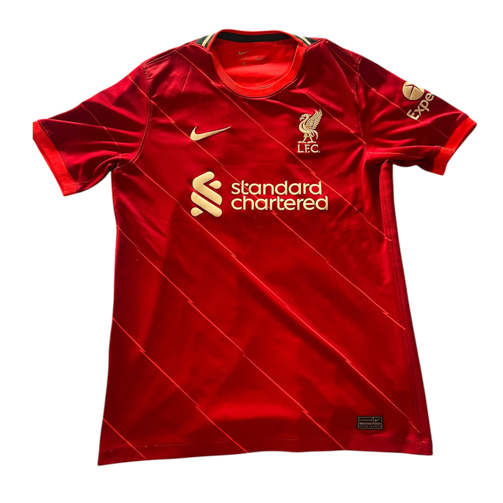 2021-22 Liverpool Home Shirt M. Salah - 9/10 - M