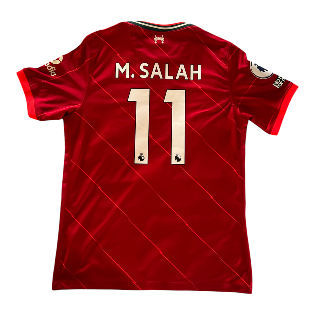 2021-22 Liverpool Home Shirt M.Salah #11 - 10/10 - L