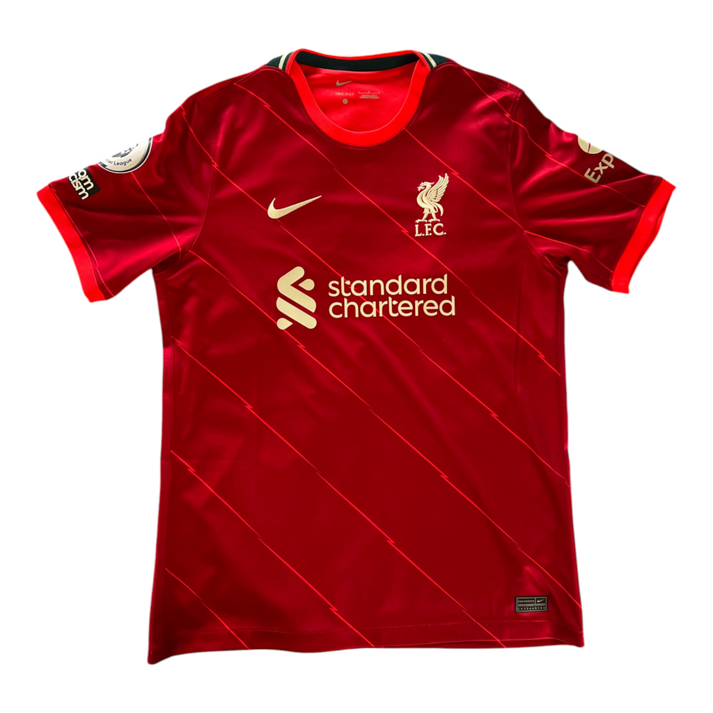 2021-22 Liverpool Home Shirt M.Salah #11 - 10/10 - L