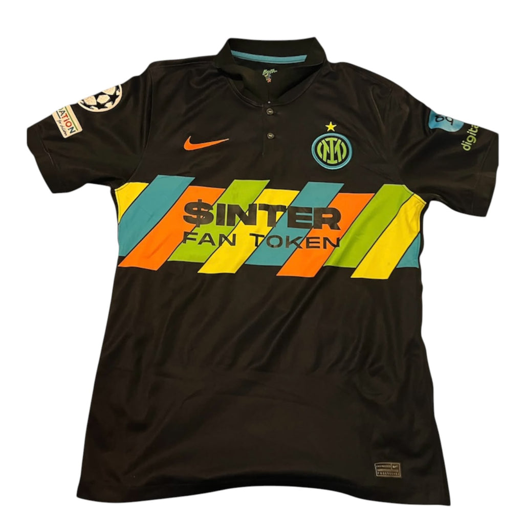 2021-22 Inter Milan Third Shirt Barella #23 - 9/10 - M